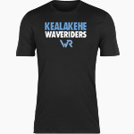 KEALAKEHE HIGH SCHOOL WAVERIDERS <span class="pdp-name-mascot">KEALAKEHE WAVERIDERS</span> Nike Men's Short Sleeve Cotton Crew T-Shirt Front Thumbnail