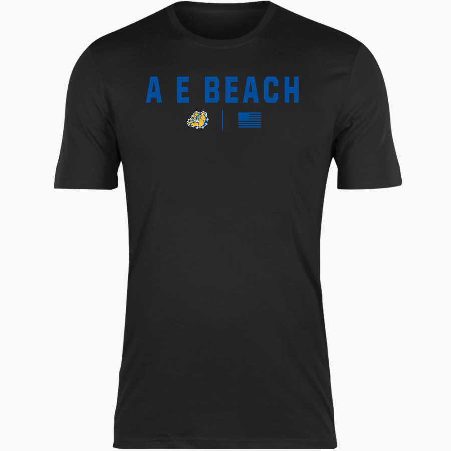 A E BEACH HIGH SCHOOL BULLDOGS <span class="pdp-name-mascot">A E BEACH BULLDOGS</span> Nike Men's Short Sleeve Cotton Crew T-Shirt