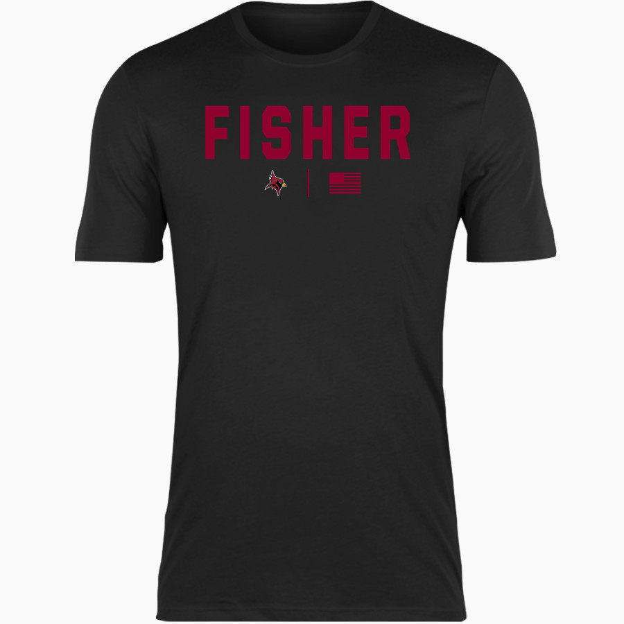 Fisher Cardinals <span class="pdp-name-mascot">Fisher Cardinals</span> Nike Men's Short Sleeve Cotton Crew T-Shirt