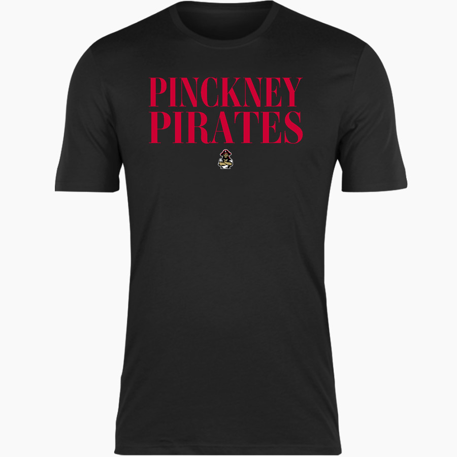 Pinckney Pirates Nike Men's Short Sleeve Cotton Crew T-Shirt