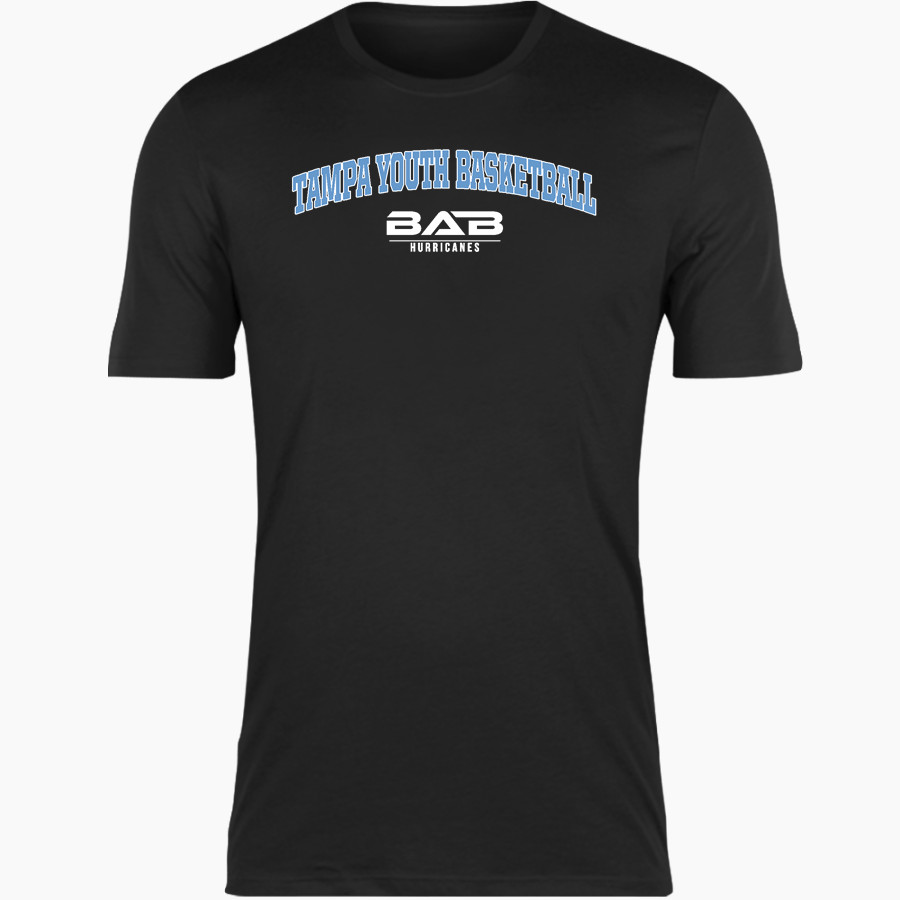 Tampa Youth Basketball Association Nike Men's Short Sleeve Cotton Crew T-Shirt