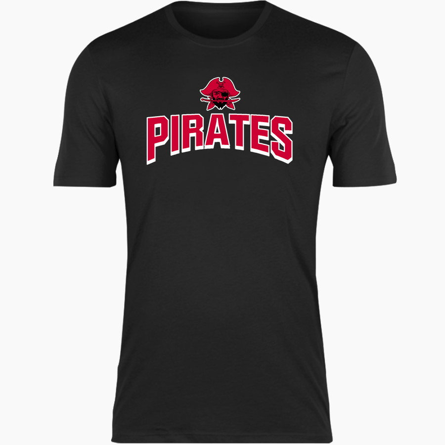 PRAIRIE HIGH SCHOOL PIRATES Nike Men's Short Sleeve Cotton Crew T-Shirt
