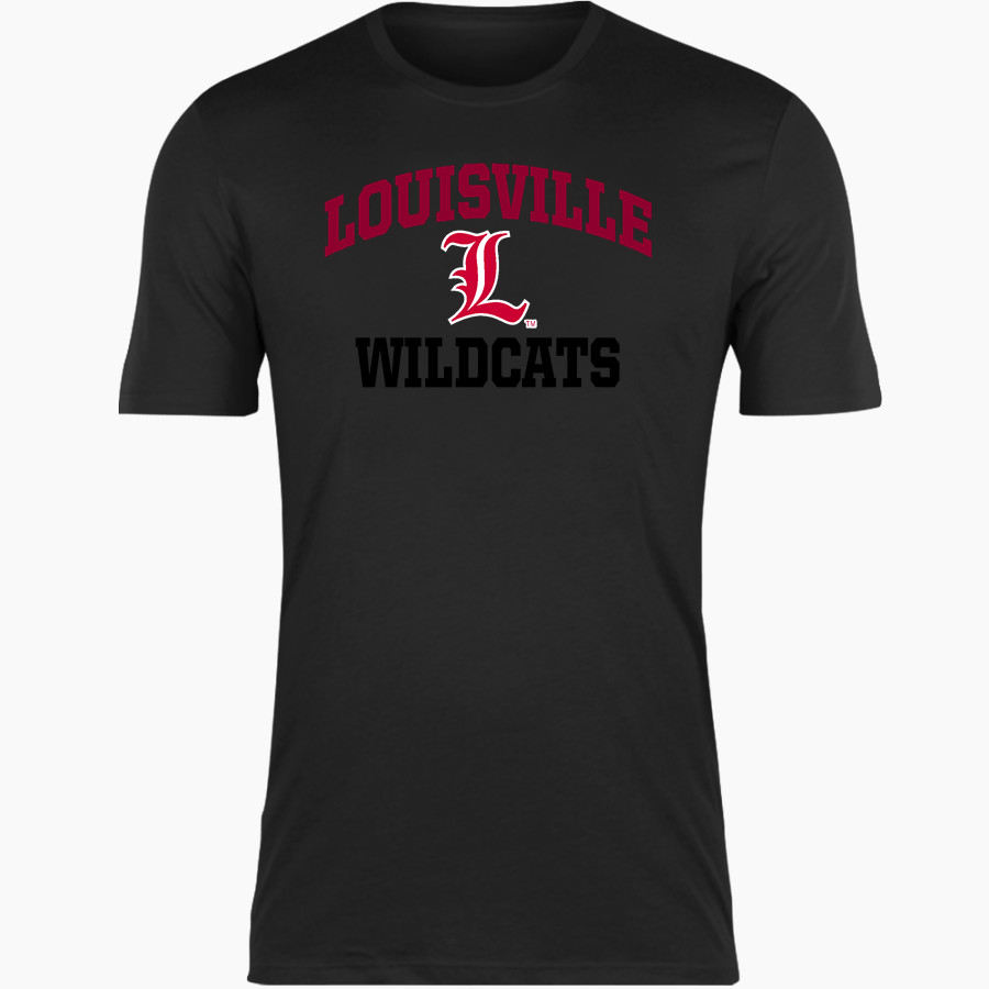 LOUISVILLE HIGH SCHOOL WILDCATS <span class="pdp-name-mascot">LOUISVILLE WILDCATS</span> Nike Men's Short Sleeve Cotton Crew T-Shirt