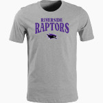 Riverside Raptors <span class="pdp-name-mascot">Riverside High School Raptors</span> Nike Men's Short Sleeve Cotton Crew T-Shirt Front Thumbnail
