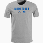 Minnetonka Skippers Nike Men's Short Sleeve Cotton Crew T-Shirt Front Thumbnail