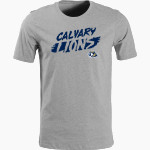Calvary Lions <span class="pdp-name-mascot">Calvary Lions</span> Nike Men's Short Sleeve Cotton Crew T-Shirt Front Thumbnail
