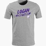 LOGAN HIGH SCHOOL CHIEFTAINS Nike Men's Short Sleeve Cotton Crew T-Shirt Front Thumbnail
