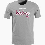 WINNECONNE HIGH SCHOOL WOLVES <span class="pdp-name-mascot">WINNECONNE WOLVES</span> Nike Men's Short Sleeve Cotton Crew T-Shirt Front Thumbnail