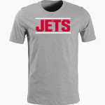 North Central Jets Nike Men's Short Sleeve Cotton Crew T-Shirt Front Thumbnail
