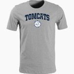 Thiel Tomcats Nike Men's Short Sleeve Cotton Crew T-Shirt Front Thumbnail