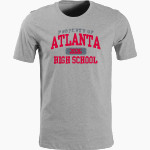 ATLANTA HIGH SCHOOL BULLDOGS <span class="pdp-name-mascot">ATLANTA BULLDOGS</span> Nike Men's Short Sleeve Cotton Crew T-Shirt Front Thumbnail