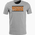 Gorzycki Tigers Nike Men's Short Sleeve Cotton Crew T-Shirt Front Thumbnail