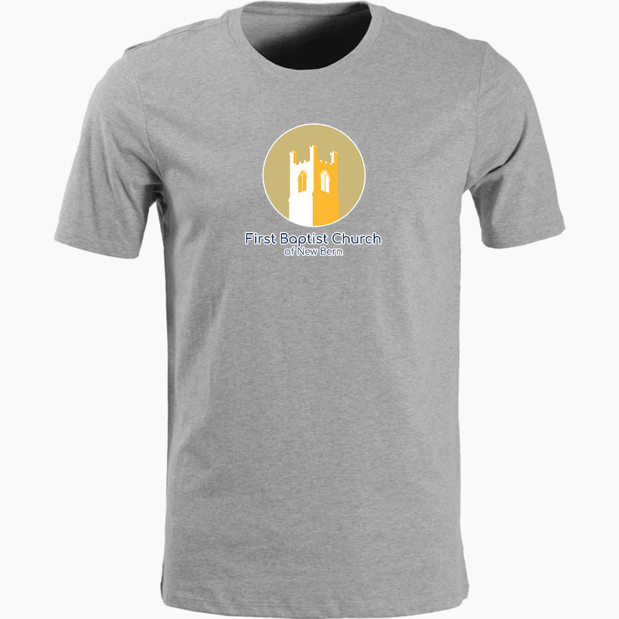 First Baptist First Baptist Church <span class="pdp-name-mascot">First Baptist Church of New Bern</span> Nike Men's Short Sleeve Cotton Crew T-Shirt