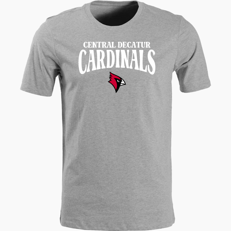 Central Decatur Cardinals Nike Men's Short Sleeve Cotton Crew T-Shirt