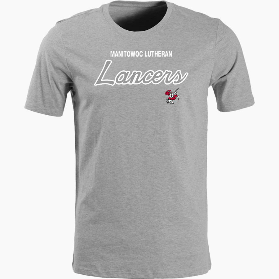 Manitowoc Lutheran Lancers <span class="pdp-name-mascot">Manitowoc Lutheran High School Lancers</span> Nike Men's Short Sleeve Cotton Crew T-Shirt