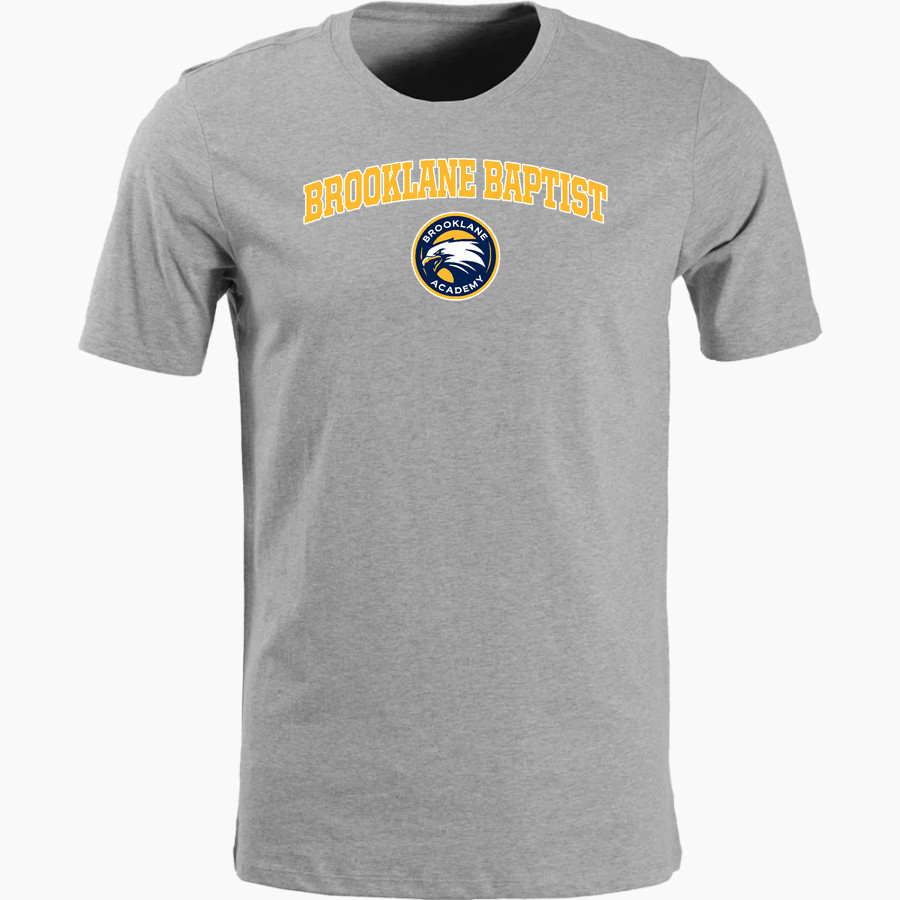 Brooklane Baptist Eagles Nike Men's Short Sleeve Cotton Crew T-Shirt