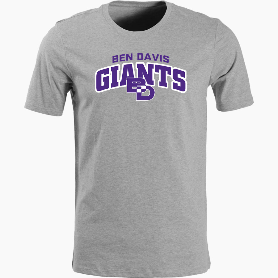 Ben Davis Giants Nike Men's Short Sleeve Cotton Crew T-Shirt
