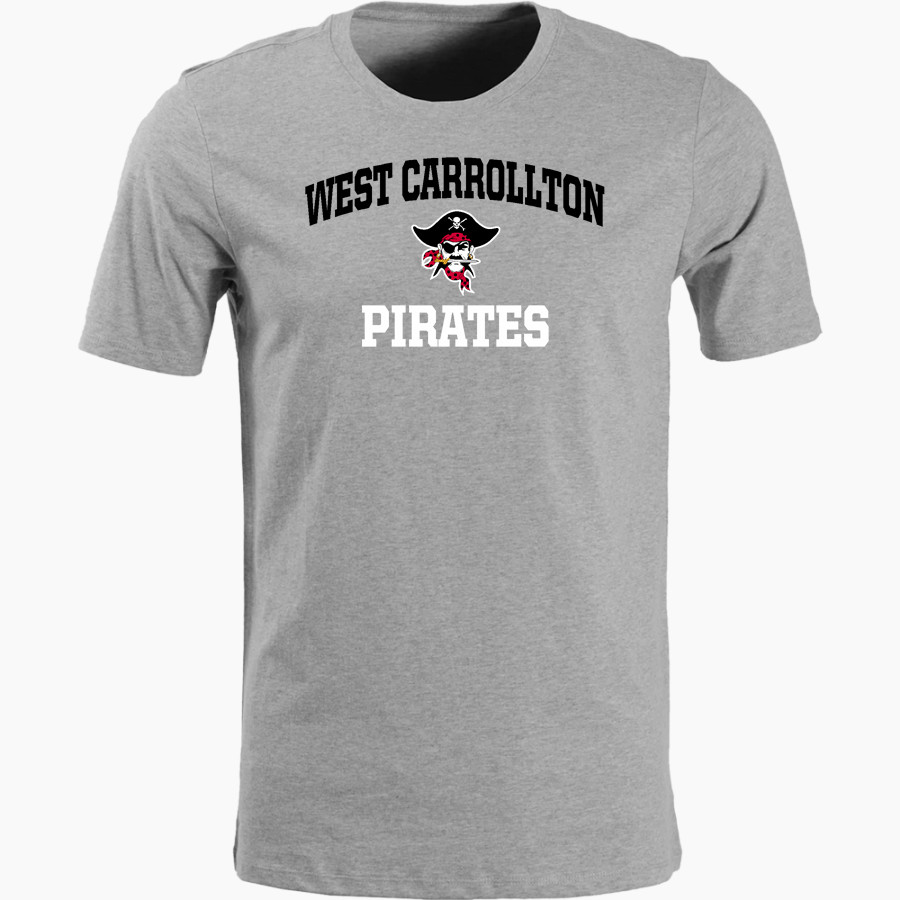 WEST CARROLLTON HIGH SCHOOL PIRATES <span class="pdp-name-mascot">WEST CARROLLTON PIRATES</span> Nike Men's Short Sleeve Cotton Crew T-Shirt