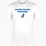 MacArthur Elementary Mustangs Nike Men's Short Sleeve Cotton Crew T-Shirt Front Thumbnail