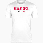 SEVASTOPOL HIGH SCHOOL PIONEERS <span class="pdp-name-mascot">SEVASTOPOL PIONEERS</span> Nike Men's Short Sleeve Cotton Crew T-Shirt Front Thumbnail