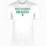 WEST DAVIDSON HIGH SCHOOL DRAGONS Nike Men's Short Sleeve Cotton Crew T-Shirt Front Thumbnail