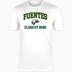 Fuentes Eagles Nike Men's Short Sleeve Cotton Crew T-Shirt Front Thumbnail