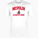 McPolin Moose Nike Men's Short Sleeve Cotton Crew T-Shirt Front Thumbnail