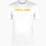 Lewis & Clark Oilers Nike Men's Short Sleeve Cotton Crew T-Shirt Front Thumbnail