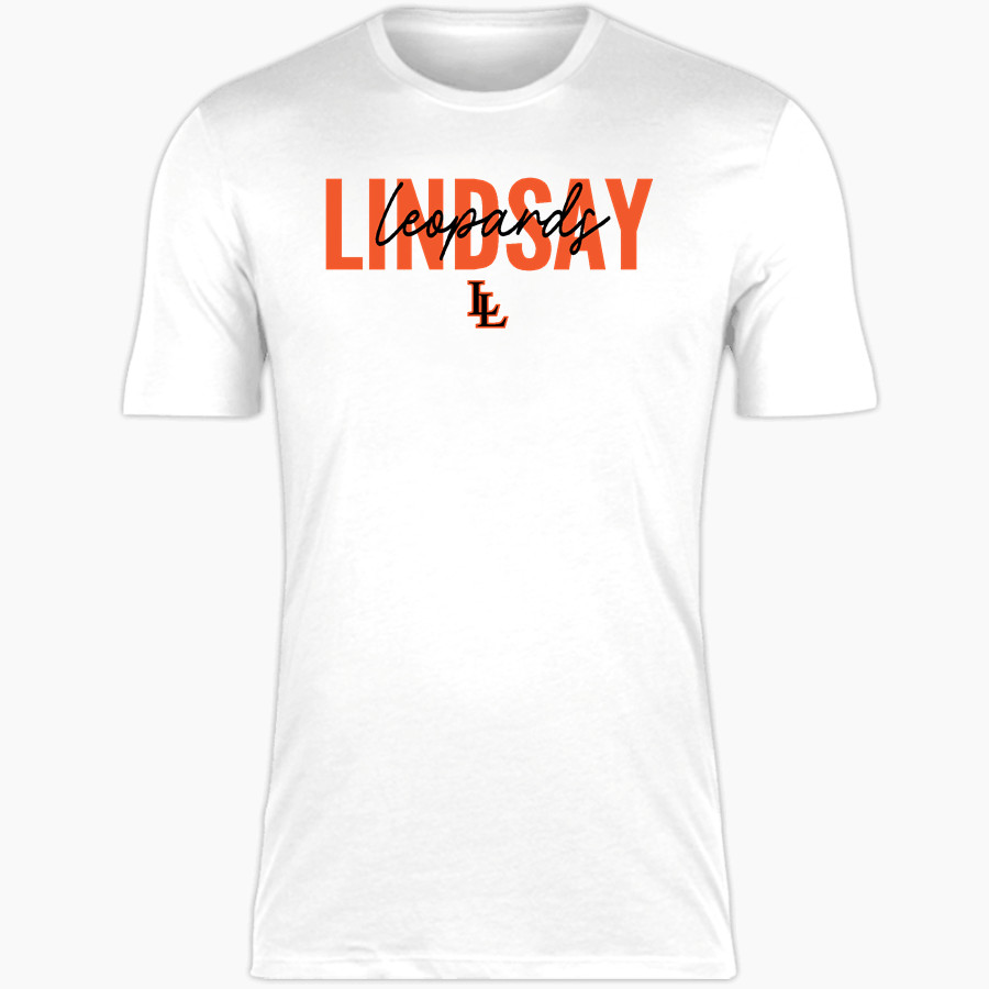 LINDSAY LEOPARDS <span class="pdp-name-mascot">LINDSAY LEOPARDS</span> Nike Men's Short Sleeve Cotton Crew T-Shirt
