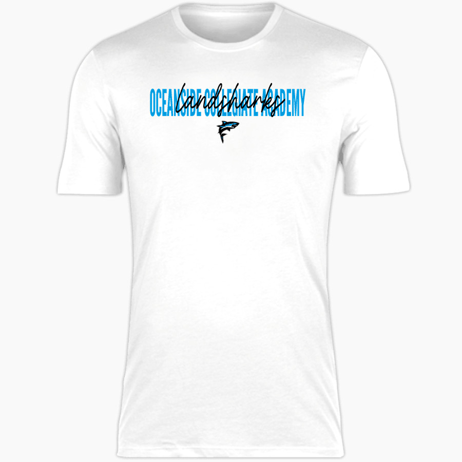 Oceanside Collegiate Academy Landsharks <span class="pdp-name-mascot">Oceanside Collegiate Academy Landsharks</span> Nike Men's Short Sleeve Cotton Crew T-Shirt