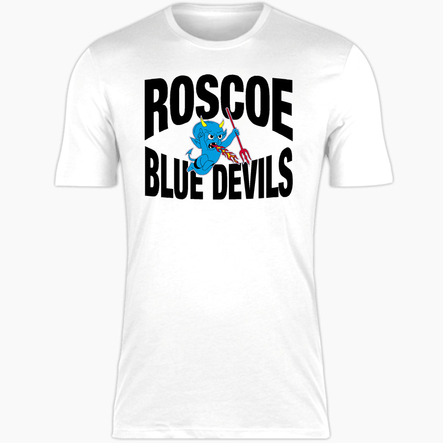 Roscoe Blue Devils Nike Men's Short Sleeve Cotton Crew T-Shirt