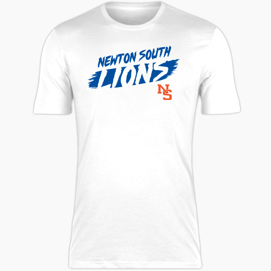 NEWTON SOUTH HIGH SCHOOL LIONS <span class="pdp-name-mascot">NEWTON SOUTH LIONS</span> Nike Men's Short Sleeve Cotton Crew T-Shirt