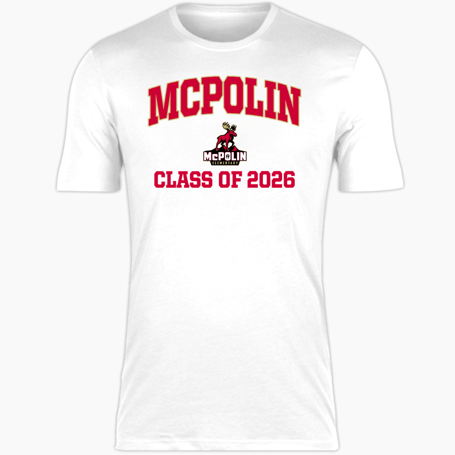 McPolin Moose Nike Men's Short Sleeve Cotton Crew T-Shirt