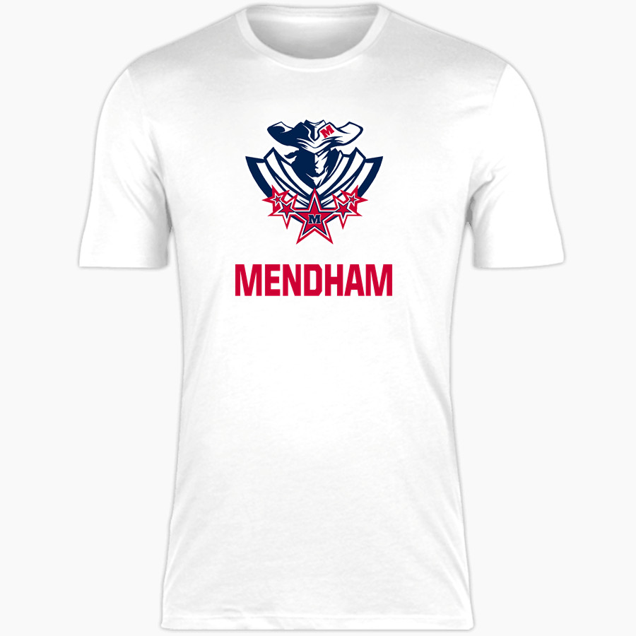 MENDHAM HIGH SCHOOL MINUTEMEN Nike Men's Short Sleeve Cotton Crew T-Shirt
