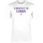 Lawrence 3-8 Lobos <span class="pdp-name-mascot">Lawrence 3-8 School Lobos</span> Nike Men's Short Sleeve Cotton Crew T-Shirt Front Thumbnail
