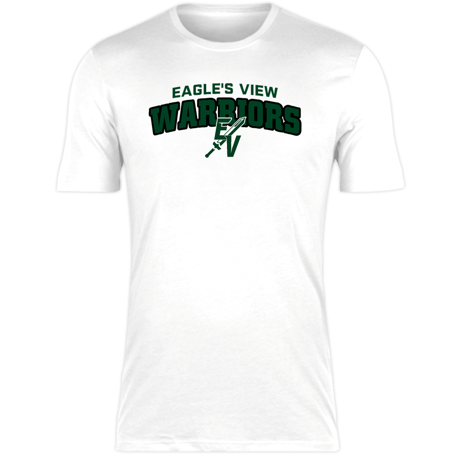 EAGLE'S VIEW ACADEMY WARRIORS <span class="pdp-name-mascot">EAGLE'S VIEW ACADEMY WARRIORS</span> Nike Men's Short Sleeve Cotton Crew T-Shirt