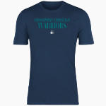 Crosspoint Christian Warriors Nike Men's Short Sleeve Cotton Crew T-Shirt Front Thumbnail