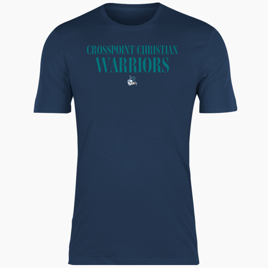 Crosspoint Christian Warriors Nike Men's Short Sleeve Cotton Crew T-Shirt