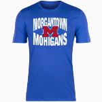 MORGANTOWN MOHIGANS The Official Online Store <span class="pdp-name-mascot">MORGANTOWN MOHIGANS</span> Nike Men's Short Sleeve Cotton Crew T-Shirt Front Thumbnail