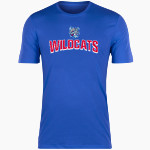 Castleton Wildcats <span class="pdp-name-mascot">Castleton Elementary Wildcats</span> Nike Men's Short Sleeve Cotton Crew T-Shirt Front Thumbnail