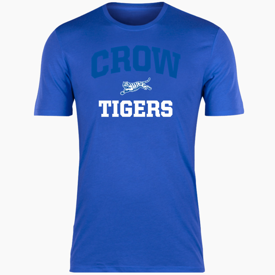 Crow Tigers <span class="pdp-name-mascot">Crow Middle School Tigers</span> Nike Men's Short Sleeve Cotton Crew T-Shirt