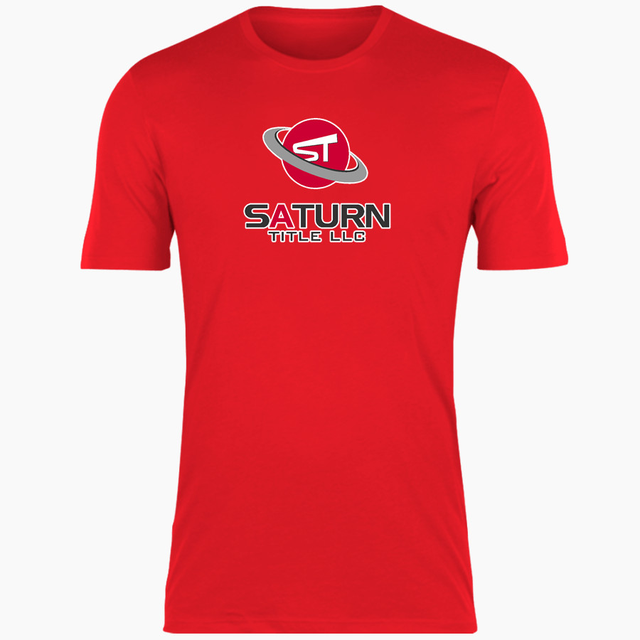 Saturn Title LLC Saturn Title <span class="pdp-name-mascot">Saturn Title LLC</span> Nike Men's Short Sleeve Cotton Crew T-Shirt