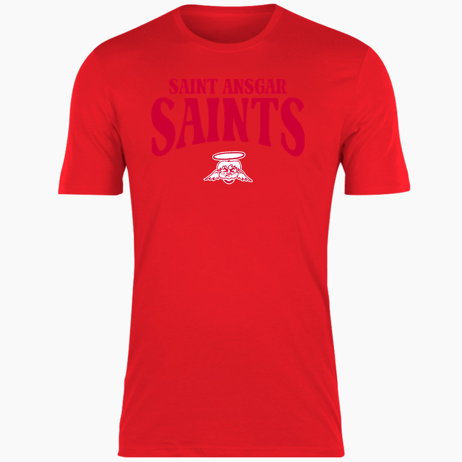 SAINT ANSGAR HIGH SCHOOL SAINTS <span class="pdp-name-mascot">SAINT ANSGAR SAINTS</span> Nike Men's Short Sleeve Cotton Crew T-Shirt