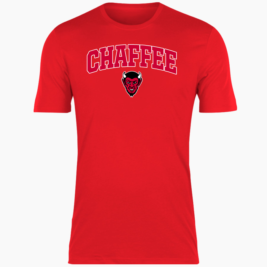 Chaffee Red Devils <span class="pdp-name-mascot">Chaffee Schools Red Devils</span> Nike Men's Short Sleeve Cotton Crew T-Shirt