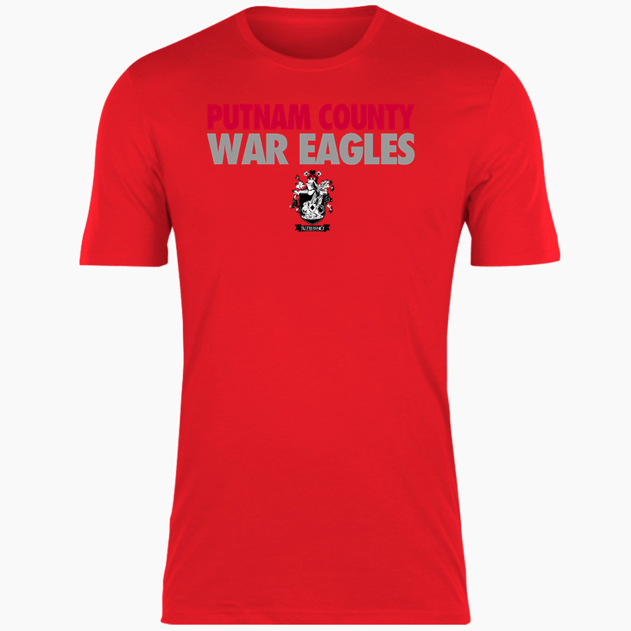 Putnam County War Eagles <span class="pdp-name-mascot">Putnam County War Eagles</span> Nike Men's Short Sleeve Cotton Crew T-Shirt