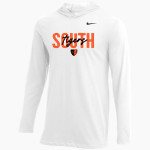 SOUTH HIGH SCHOOL TIGERS Nike Men's Dri-FIT Long Sleeve Hoodie Tee Front Thumbnail