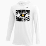 RIVERVIEW HIGH SCHOOL RAIDERS Nike Men's Dri-FIT Long Sleeve Hoodie Tee Front Thumbnail
