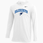 CIMARRON HIGH SCHOOL BLUEJAYS Nike Men's Dri-FIT Long Sleeve Hoodie Tee Front Thumbnail