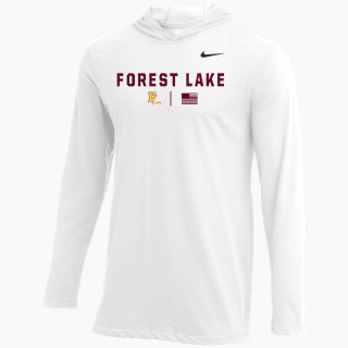 Nike Men's Dri-FIT Long Sleeve Hoodie Tee