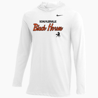 Nike Men's Dri-FIT Long Sleeve Hoodie Tee